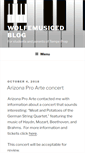 Mobile Screenshot of blog.wolfemusiced.com